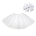 Children's Mesh Tutu Skirt - A-Line Polyester Party Wear