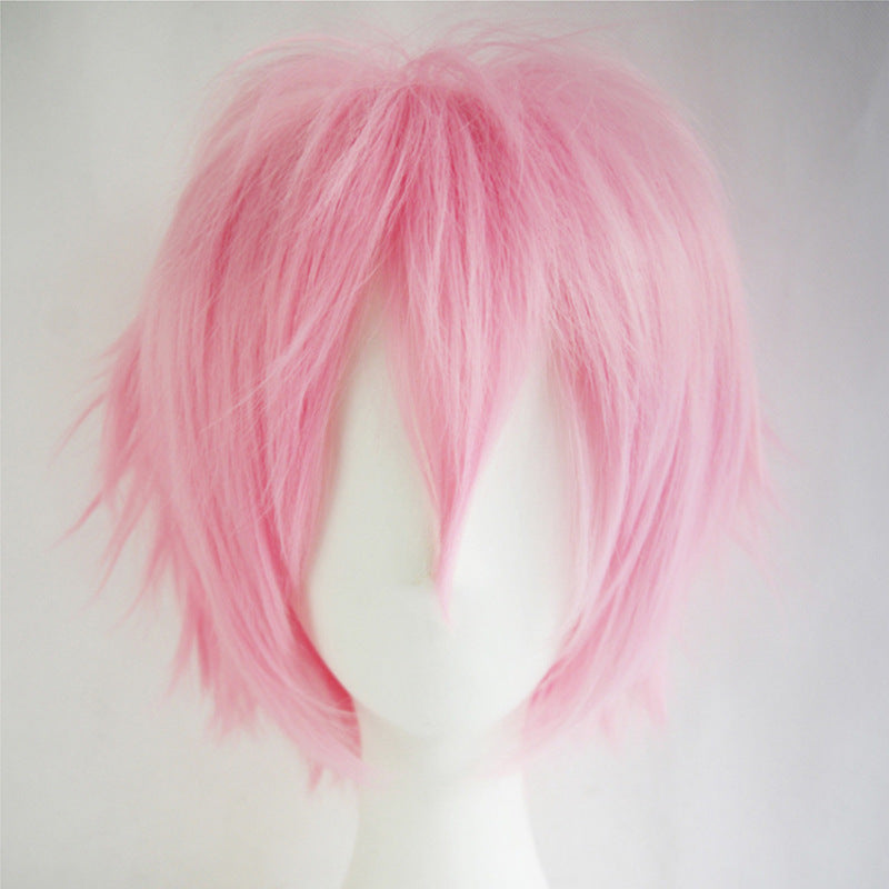 Short Curly Cosplay Wig - Anime Character & Party Style