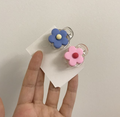 Floral Hair Clip, INS Style Hair Claw Clip - front view