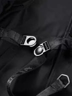 God of Death Techwear Bomber Jacket for Men - close-up
