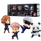 Gojo Satoru, Yuji Itadori & More Adverge Figure Set - Jujutsu Kaisen - front view