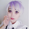 Gradient Color Cosplay Wig - front view