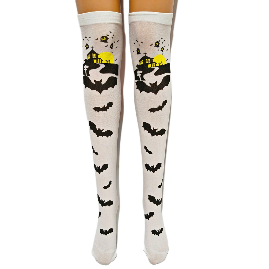 Halloween Cosplay Costume Stockings and Accessories - styled view