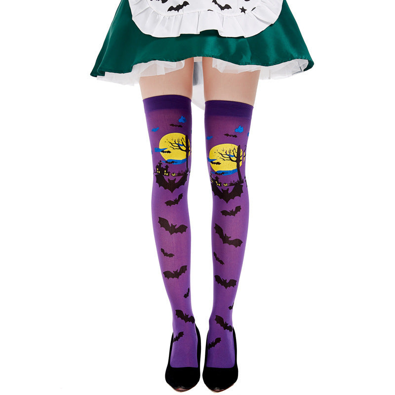 Halloween Cosplay Costume Stockings and Accessories - scale view