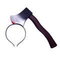 Halloween Cosplay Toy Headbands with Realistic Props - front view