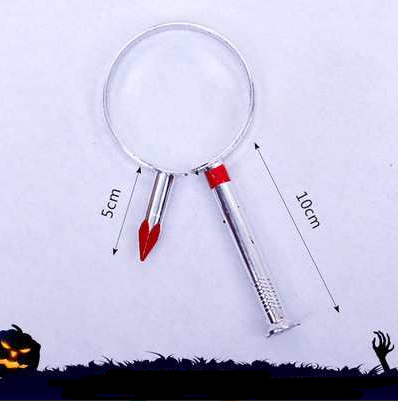 Halloween Cosplay Toy Headbands with Realistic Props - back view