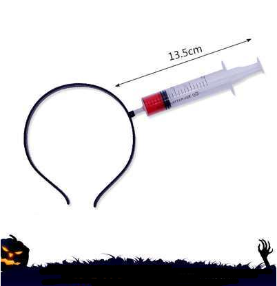 Halloween Cosplay Toy Headbands with Realistic Props - alternate angle