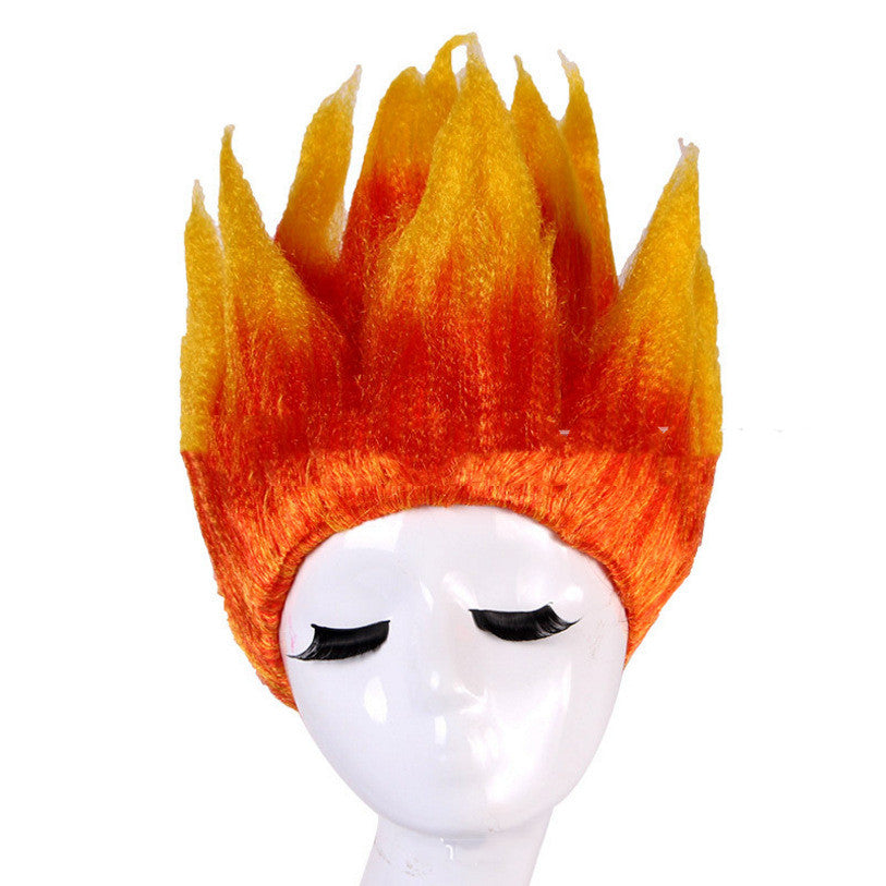 Halloween Cosplay Wig for Animation Shows - back view