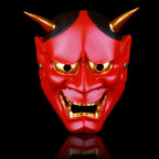 Halloween Special Edition Kitsune Mask and Horror Resin - detail view