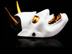 Halloween Special Edition Kitsune Mask and Horror Resin - styled view