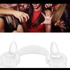 Halloween Vampire Fangs Stretchable Teeth Cosplay Props - styled view