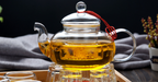 Heat-Resistant Glass Kung Fu Tea Set - back view