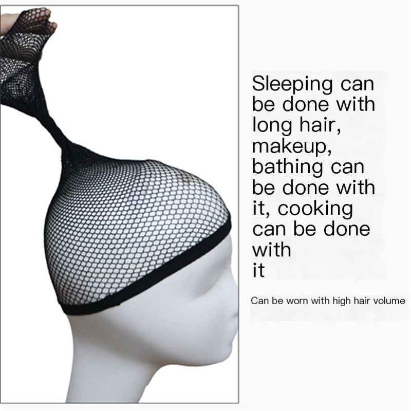 Invisible Wig Cap with High Elasticity for Cosplay - back view