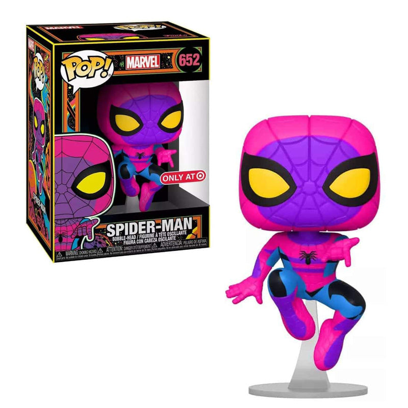 Iron Man, Spider-Man & More Funko Pop - Marvel - scale view