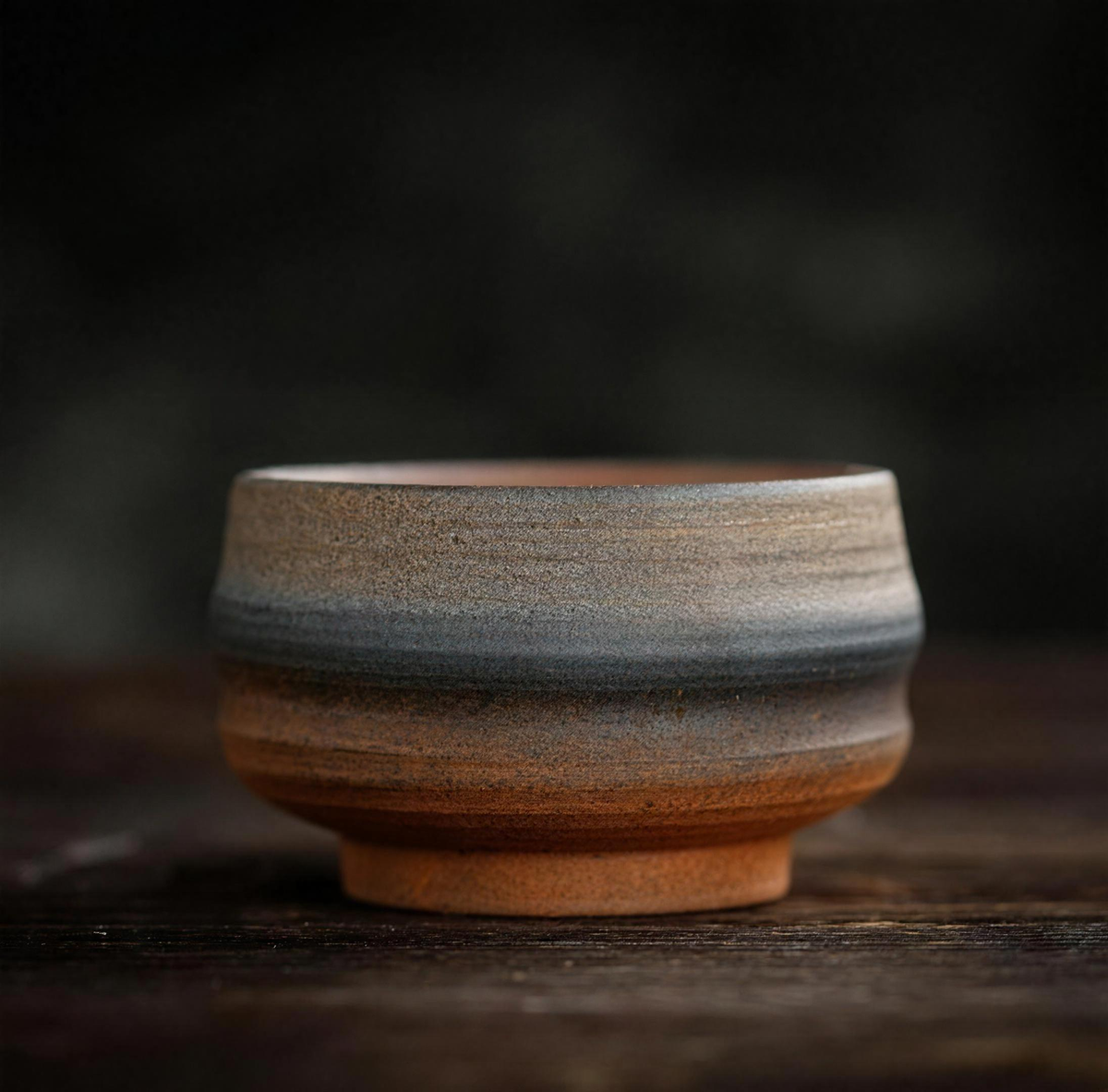 Japanese Handmade Ceramic Tea Cups - front view