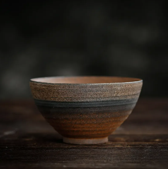 Japanese Handmade Ceramic Tea Cups - alternate angle