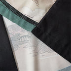 Japanese Haori Yukata for Men - Samurai Jacket/Cardigan - scale view