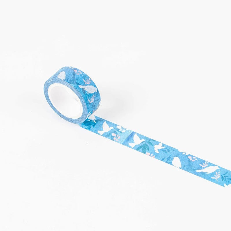 Japanese Kyoto Style Washi Tape - Decorative Stickers - in use