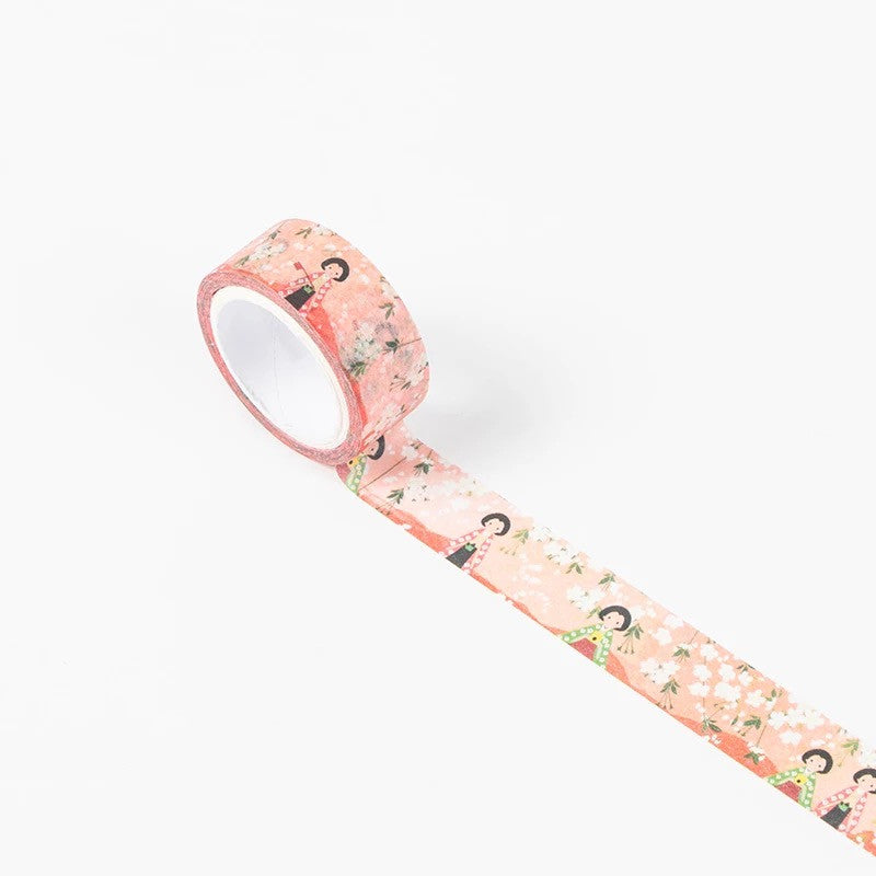 Japanese Kyoto Style Washi Tape - Decorative Stickers - styled view