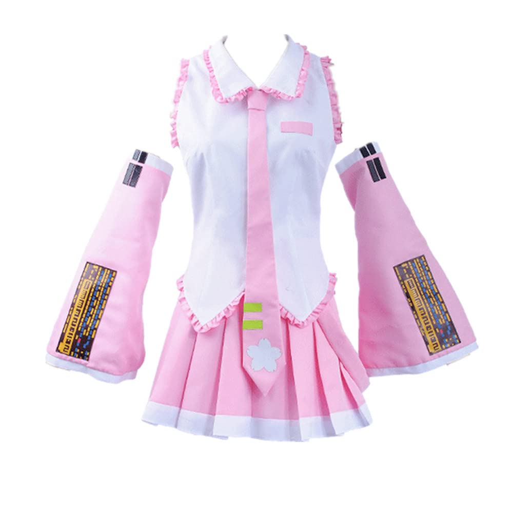 jrswai Womens Anime Cosplay Costume JK Sailor Dress High School Uniform Halloween Full Set - front view