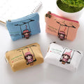 Kawaii Cartoon Animal Coin Purse and Card Holder - front view