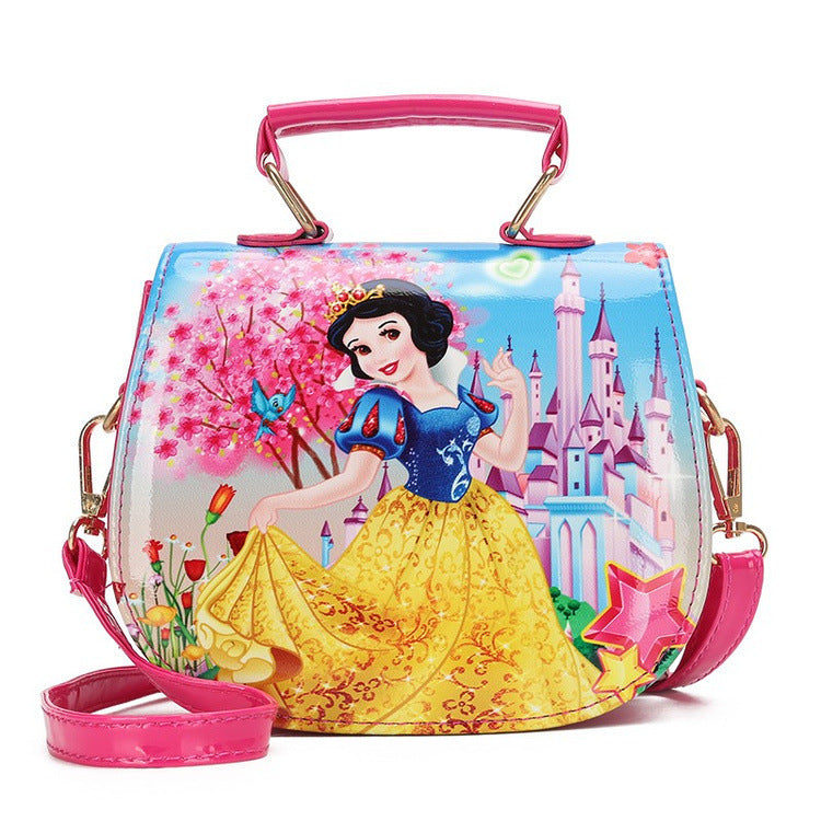 Kawaii Cat-Shaped Girls' Crossbody Handbag - close-up
