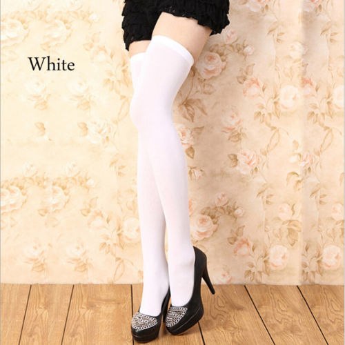 Knee-High Socks, Long Socks, Thigh-High Socks - side view