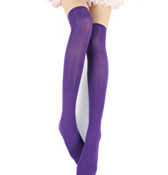 Knee-High Socks, Long Socks, Thigh-High Socks - detail view