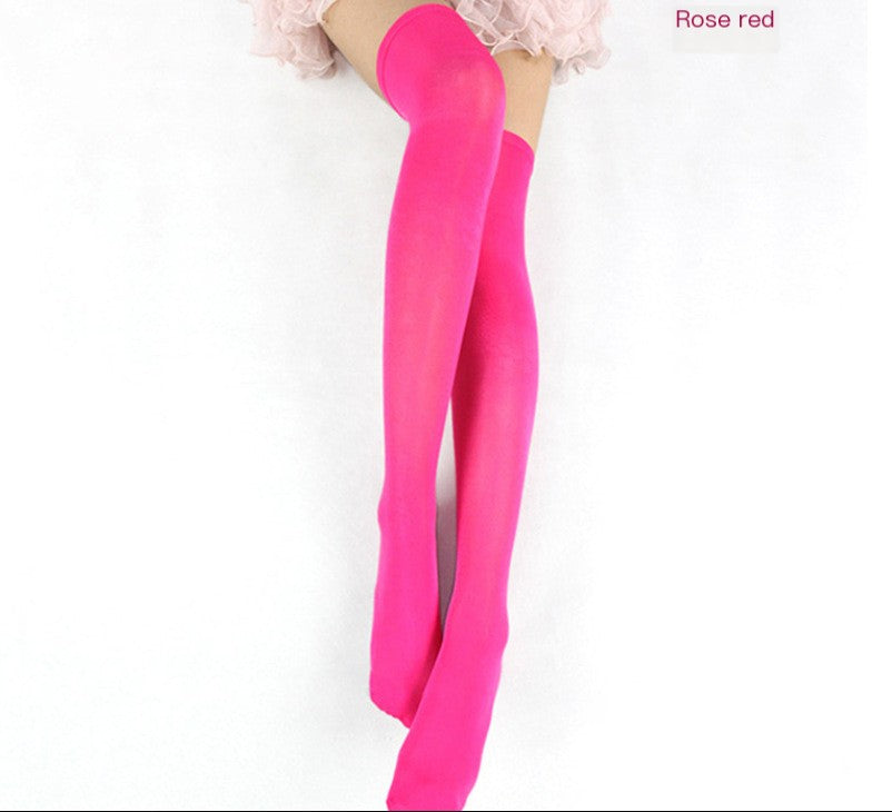 Knee-High Socks, Long Socks, Thigh-High Socks - styled view
