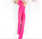 Knee-High Socks, Long Socks, Thigh-High Socks - styled view