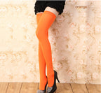 Knee-High Socks, Long Socks, Thigh-High Socks - scale view