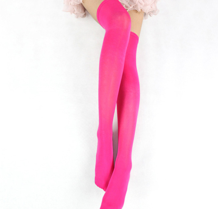 Knee-High Socks, Long Socks, Thigh-High Socks - alternate angle