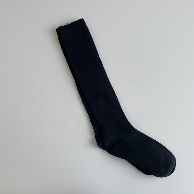 Knitted Cotton Thigh-High Socks for Women and Girls - packaging view