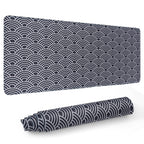 Large Gaming Mouse Pad - Extended Non-Slip Waterproof Desk Mat for Keyboard and Mouse - detail view