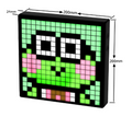 LED Bluetooth Pixel Screen Ambient Light & Clock (One) - side view