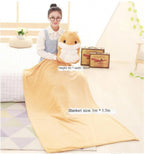 Lolita Hamster Plush Doll Backpack Cosplay Bag - front view