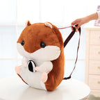 Lolita Hamster Plush Doll Backpack Cosplay Bag - side view