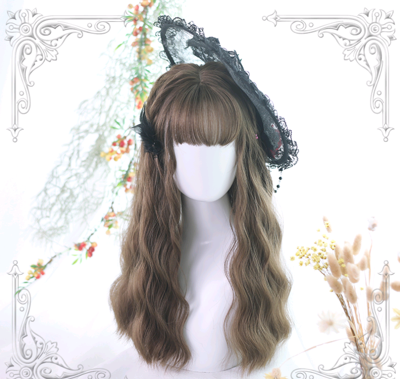 Lolita Wig, Corn Wave Wig, Water Wave Wig - detail view