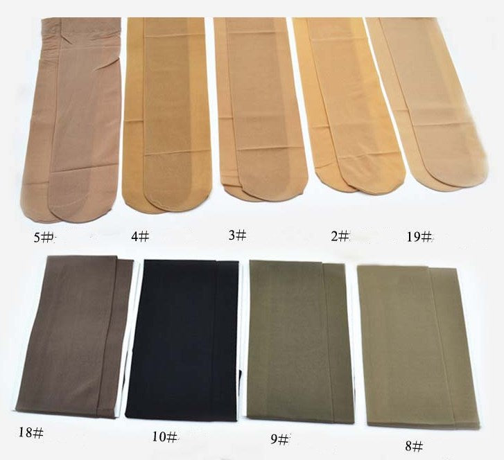 Long Anti-Slip Thigh High Stockings - detail view