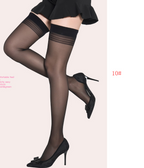 Long Anti-Slip Thigh High Stockings - side view
