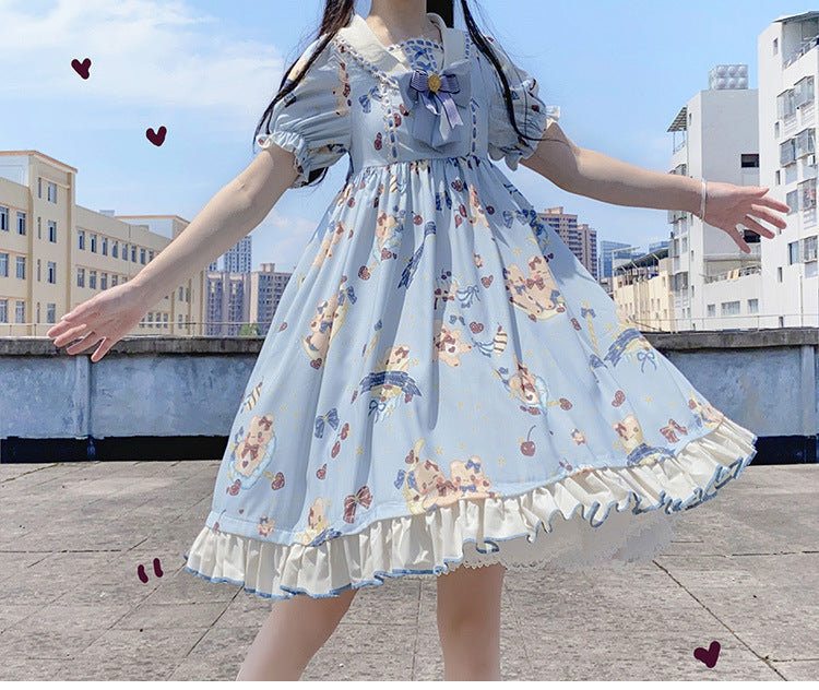 Original Design Japanese Lolita Dress - Moon Island OP - packaging view