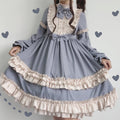 Original Design Soft Girl Lolita Milkshake Dress - back view