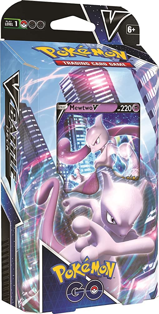 Pokemon TCG GO V Battle Deck (Mewtwo V) - detail view