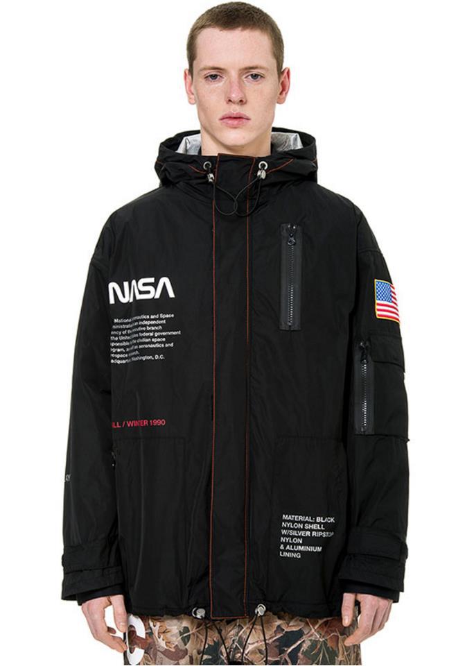 Reflective Windbreaker and Jacket Collection - in use