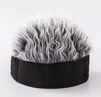 Retro Wig Cap - scale view
