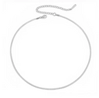 Snake Chain Choker - styled view