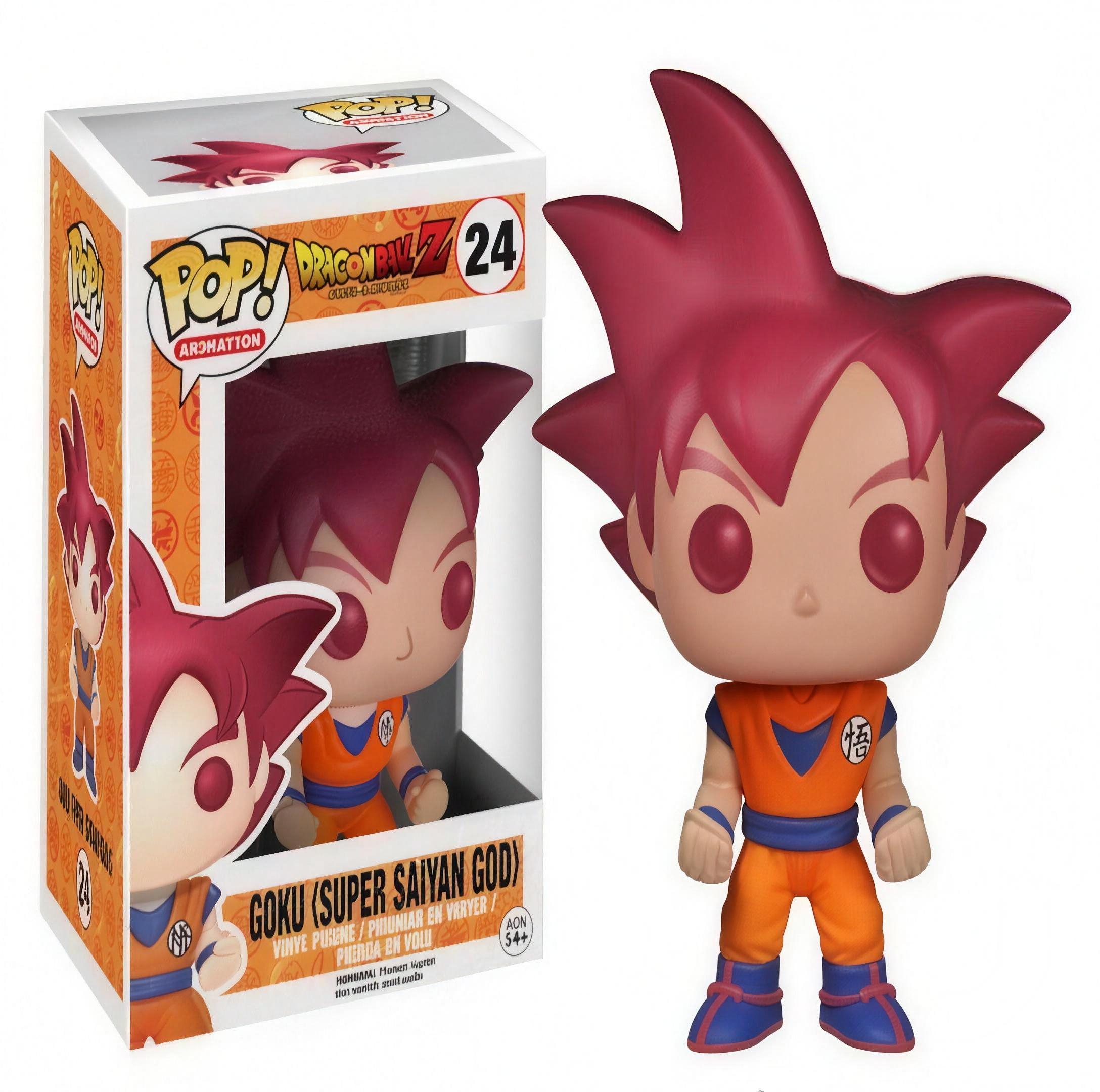 Son Goku Super Saiyan God Funko Pop #24 - Dragon Ball - front view