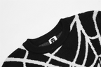 Spider Web Knitted Sweater - alternate angle