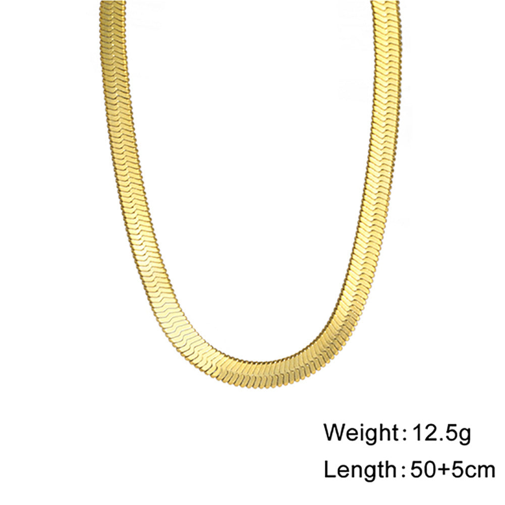 Stainless Steel Choker - in use