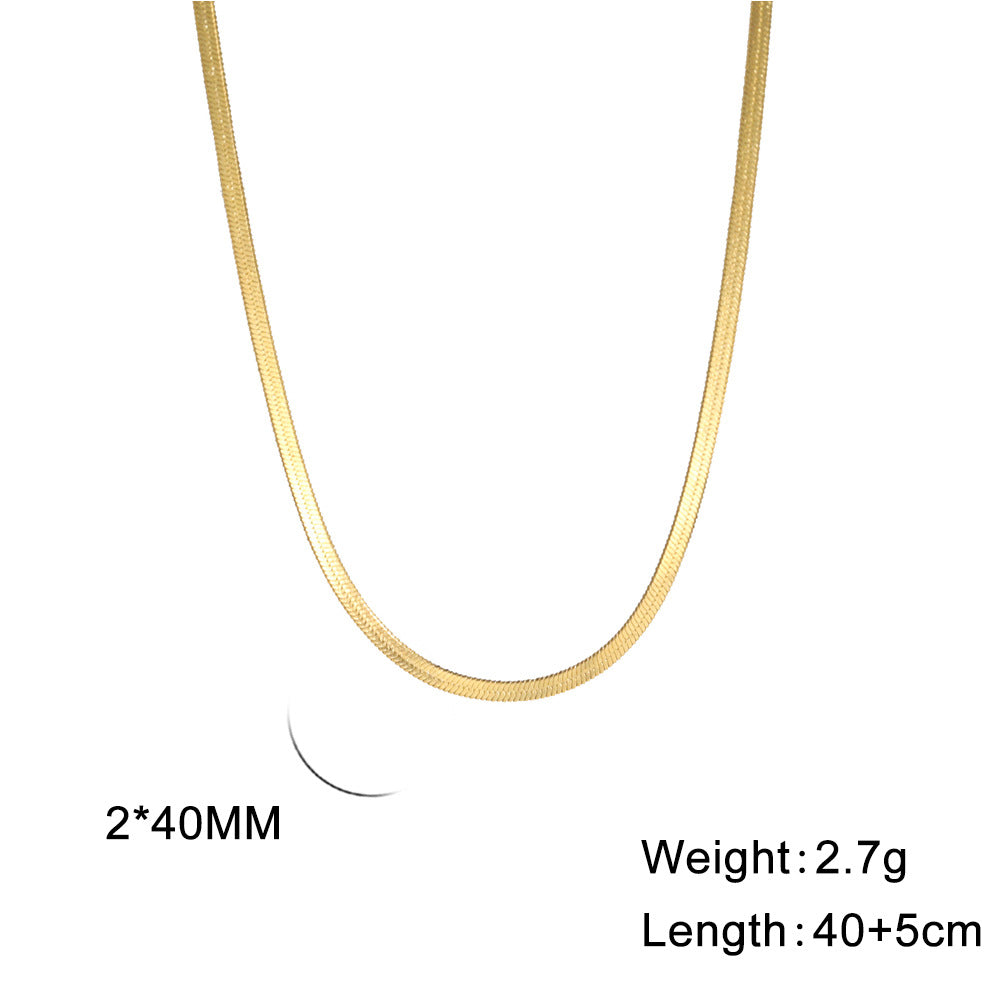 Stainless Steel Choker - detail view